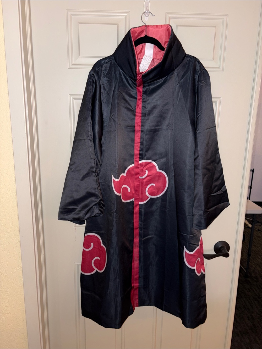 officially licensed Naruto Shippuden Akatsuki Cloak from Spirit Halloween